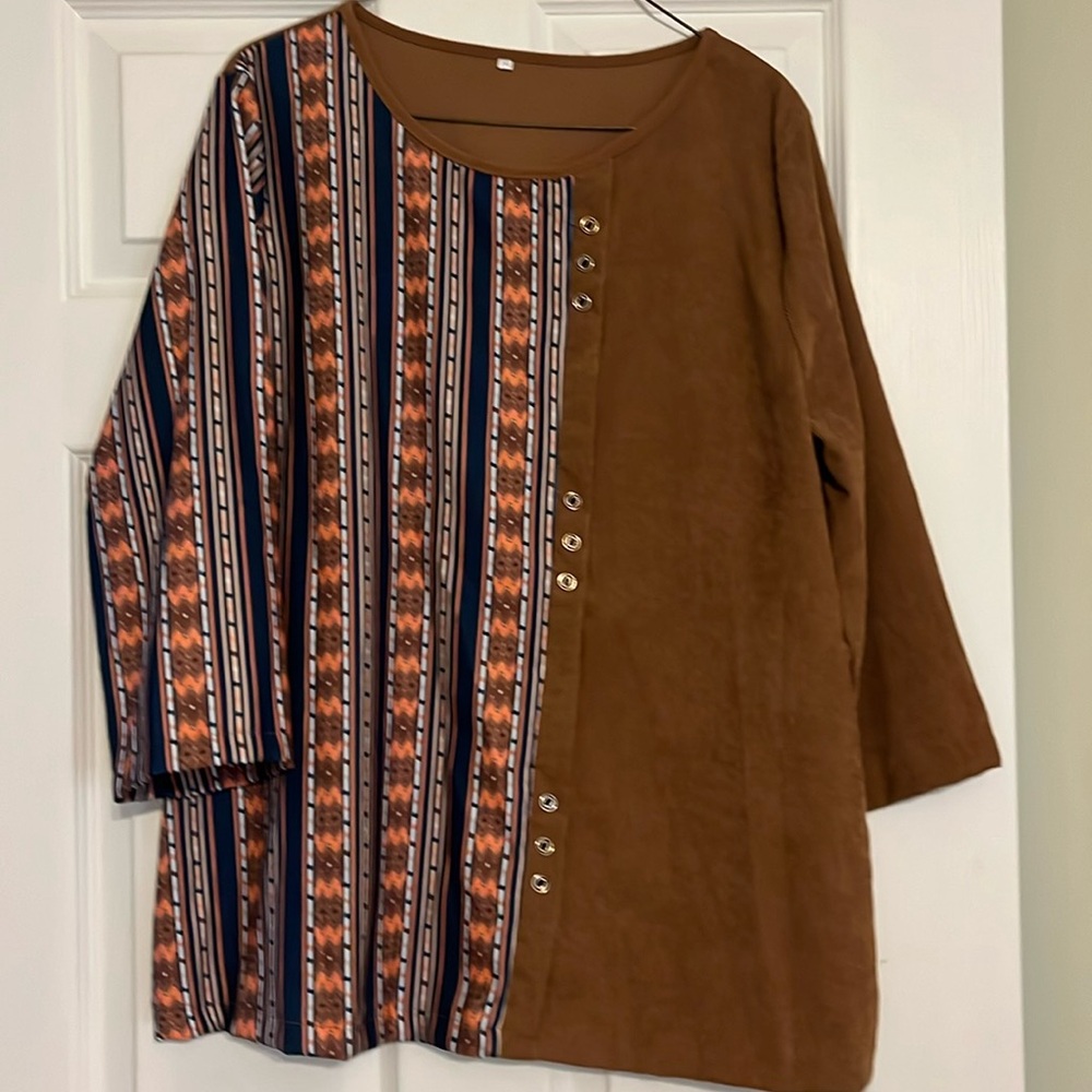 Ladies corduroy tunic. Size 2X